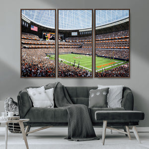 Chicago Bears Soldiers Field Wall Art Canvas Print – Framed