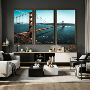 Golden Gate Bridge Wall Art Canvas Print – San Francisco