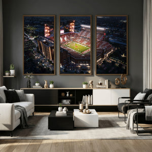 Oklahoma Memorial Stadium - Gaylord Memorial Stadium Wall