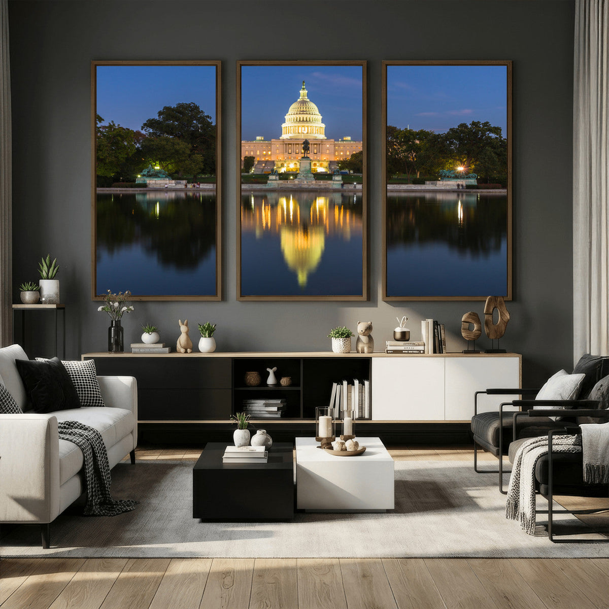 US Capitol Building Wall Art Canvas Print – Washington DC