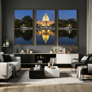US Capitol Building Wall Art Canvas Print – Washington DC