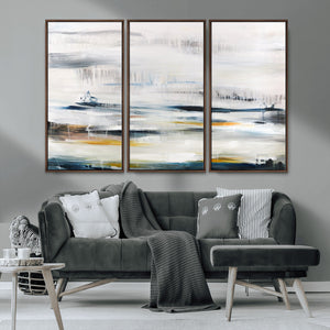 Soft Color Abstract Canvas Print
