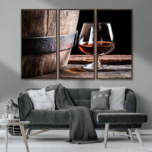 Scots Whiskey Wall Art Canvas Print