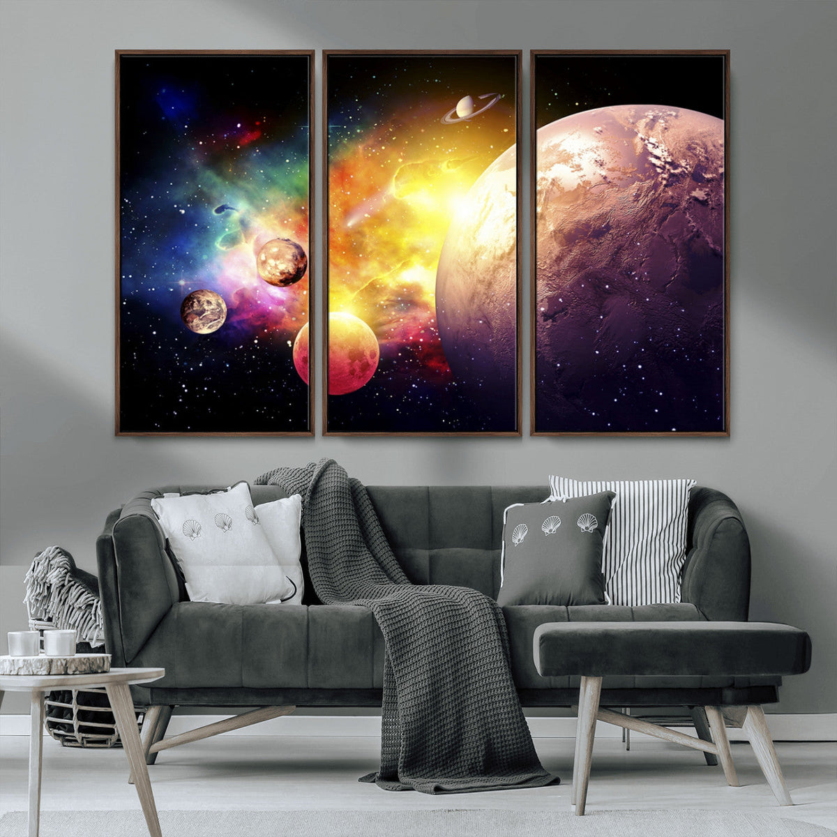 Space and Galaxy Canvas Print
