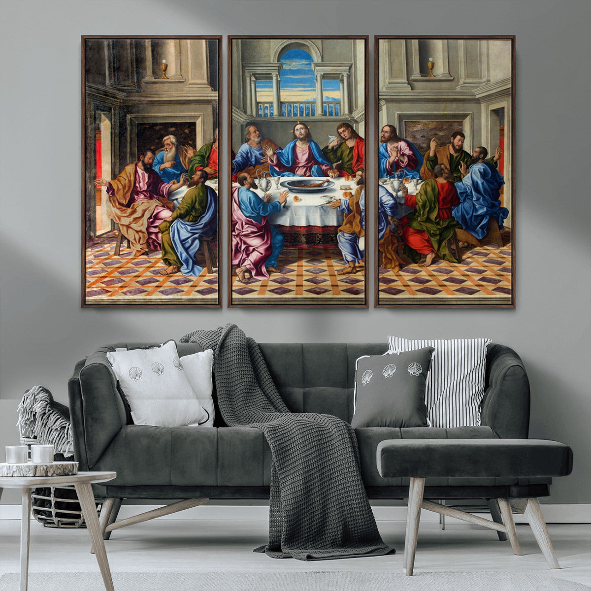 The Last Supper Multi Panel Canvas Wall Art