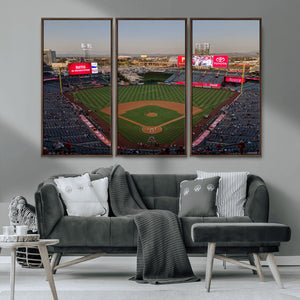 Los Angeles Angels Baseball Canvas Print - Anaheim Angel