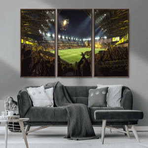 Columbus Crew Soccer Team Print - Columbus Crew Stadium Wall