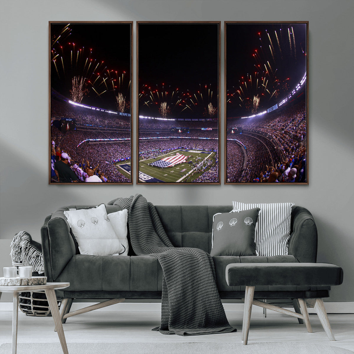 New York Giants Football Team Print - East Rutherford
