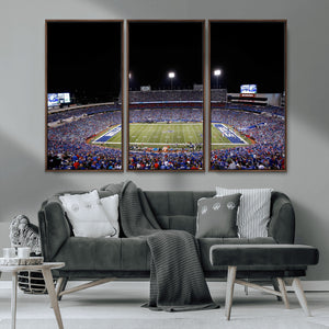 Buffalo Bills Wall Art - Buffalo Bills Stadium Canvas Print,