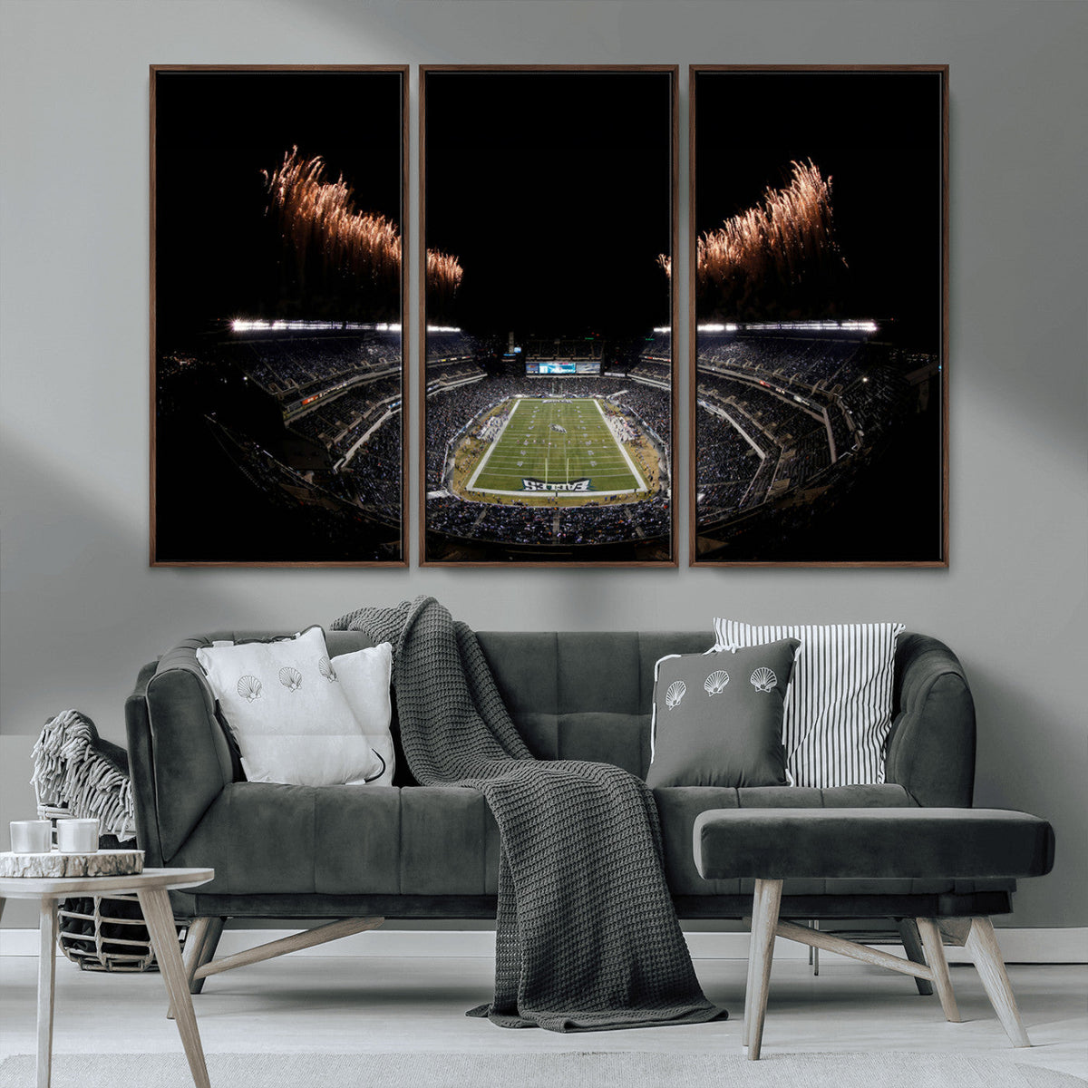 Eagles Field Stadium Wall Art | Philadelphia Eagles Football