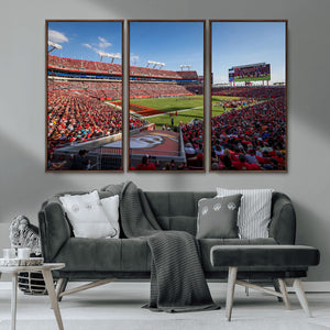 Florida Tampa Raymond James Stadium Wall Art Canvas Print -