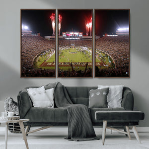 Framed Florida State Seminoles Football Team Print -
