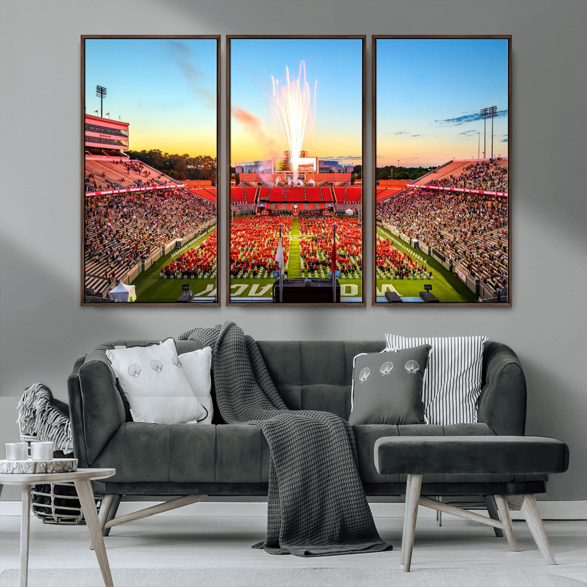 North Carolina State University Canvas Print, North Carolina