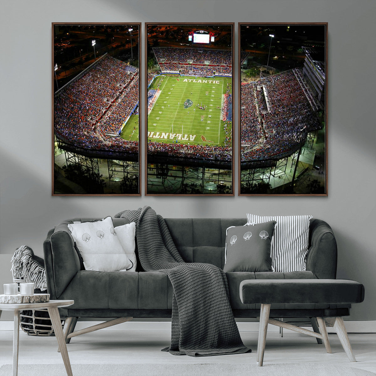 Florida Atlantic University Owls Football Team Print - Boca