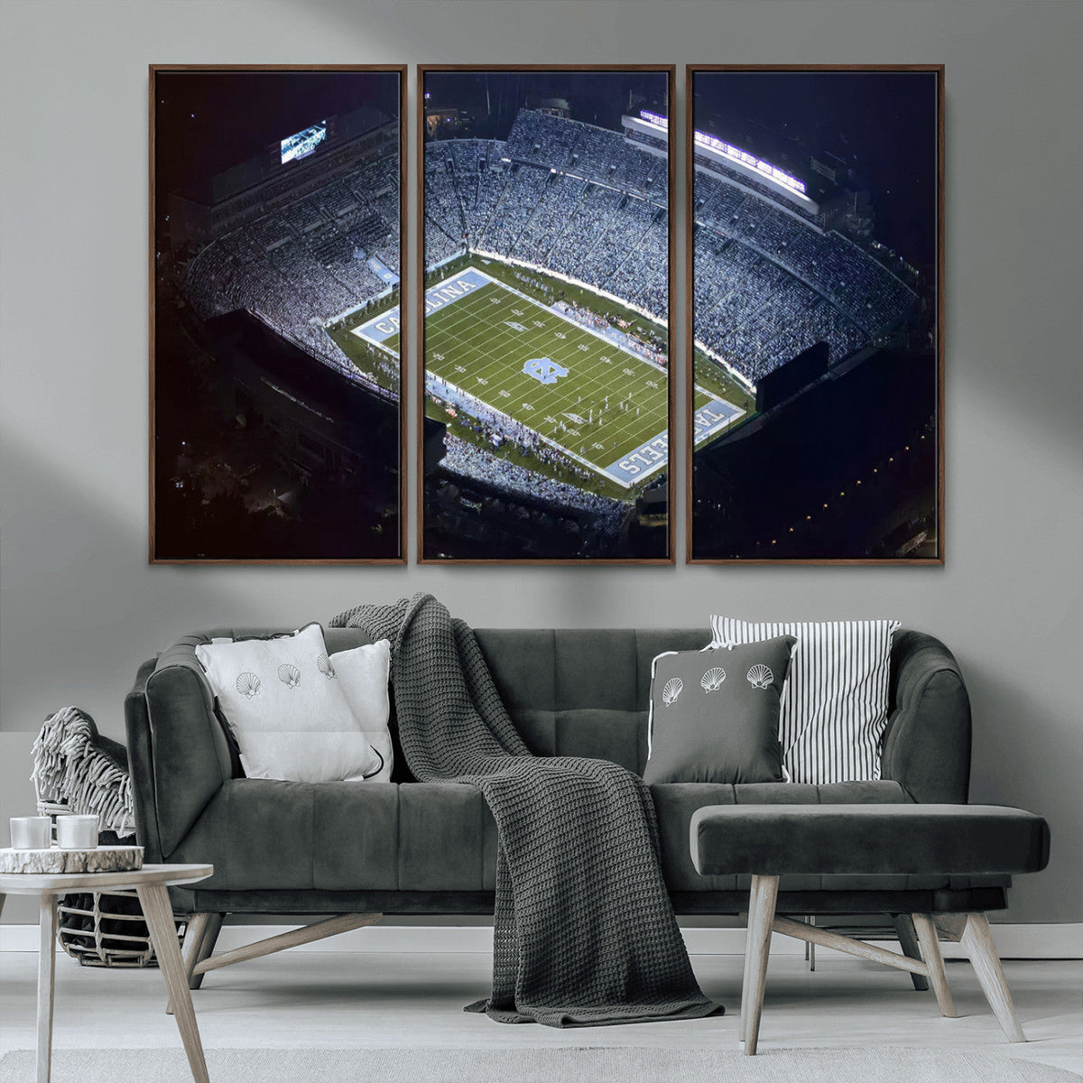 University of North Carolina Tar Heels Football Team Print -