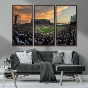 Michigan State Spartans Football Team Print - East Lansing