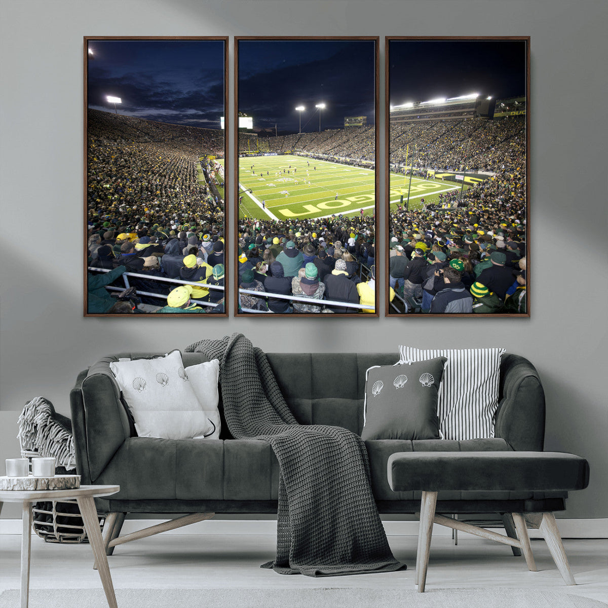 University of Oregon Ducks Football Team Print - Eugene