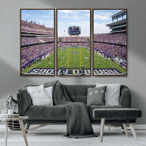 TCU Horned Frogs Football Team Print - Fort Worth Amon G.
