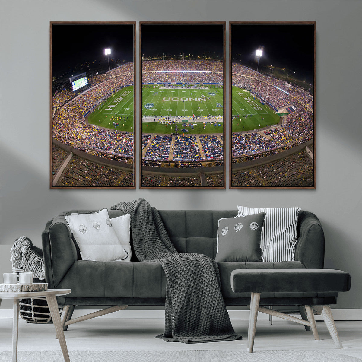The University of Connecticut UCONN Huskies Football Team