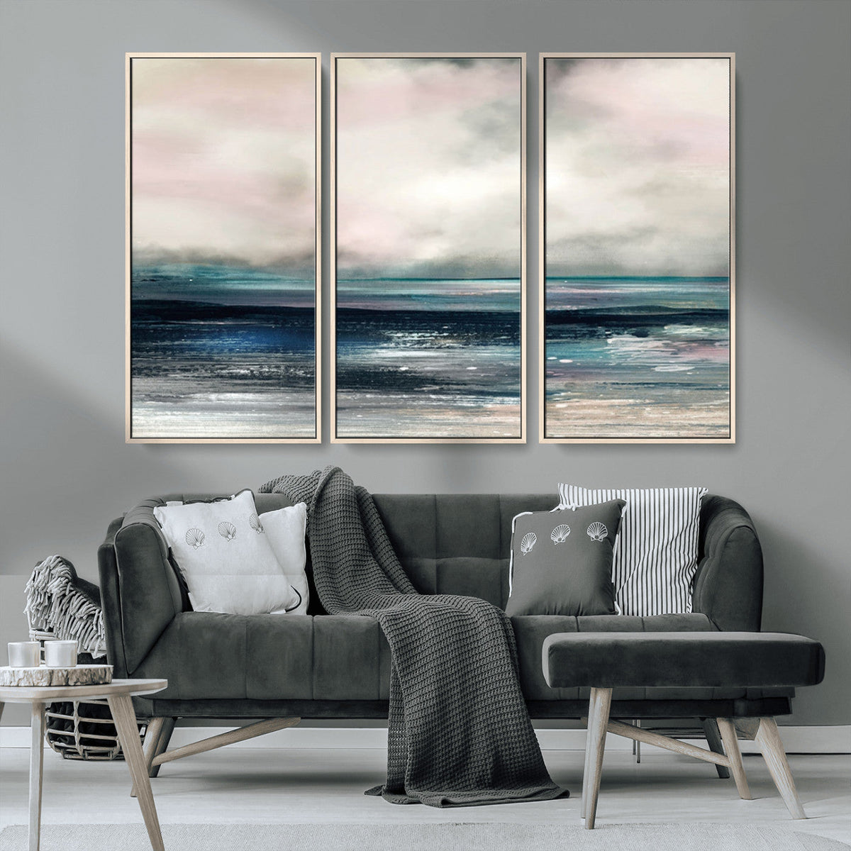 Contemporary Abstract Wall Art Canvas Print