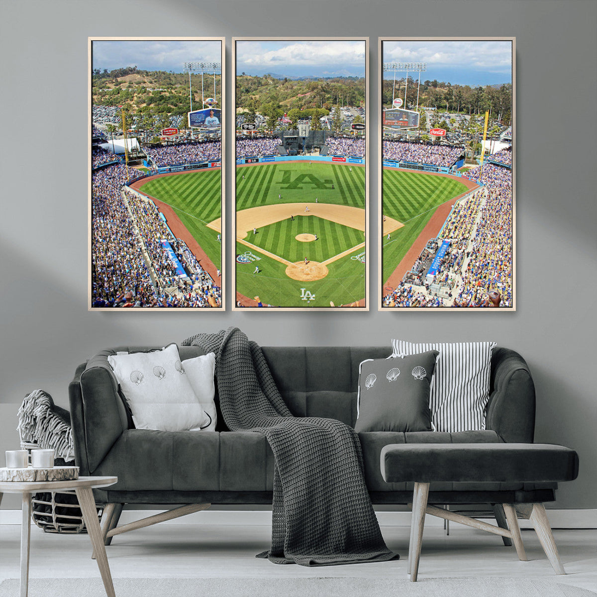 Citi Field Wall Art Print | 3-Panel New York Mets Baseball