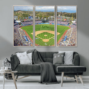 Citi Field Wall Art Print | 3-Panel New York Mets Baseball