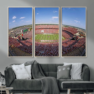 William Brice Stadium Wall Art Canvas Print – Stadium Crowd