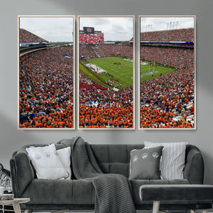 Jordan-Hare Stadium Wall Art Canvas Print, College Sports