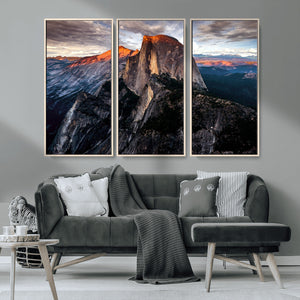 Half Dome Yosemite Wall Art – Majestic Mountain Landscape