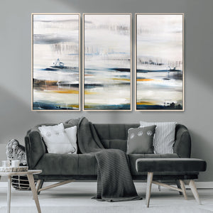 Soft Color Abstract Canvas Print