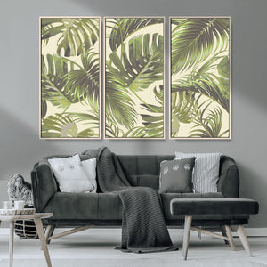 Palm Leaves Canvas Print