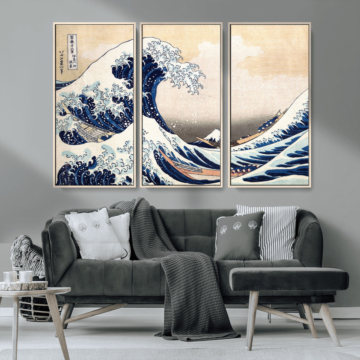 Hokusai: The Breaking Wave off Kanagawa Canvas Print