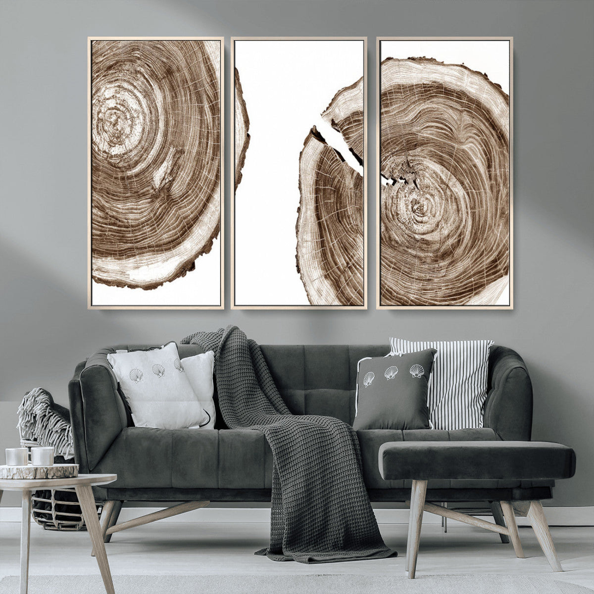 Wood Tree Ring Wall Art Canvas Prints, Tree Rings –