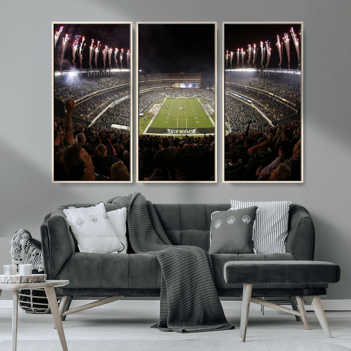 Eagles Field Stadium Wall Art - Philadelphia Eagles Football
