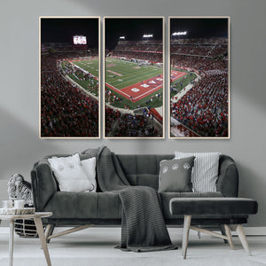 Houston Cougars Football Team Print - Houston TDECU Stadium