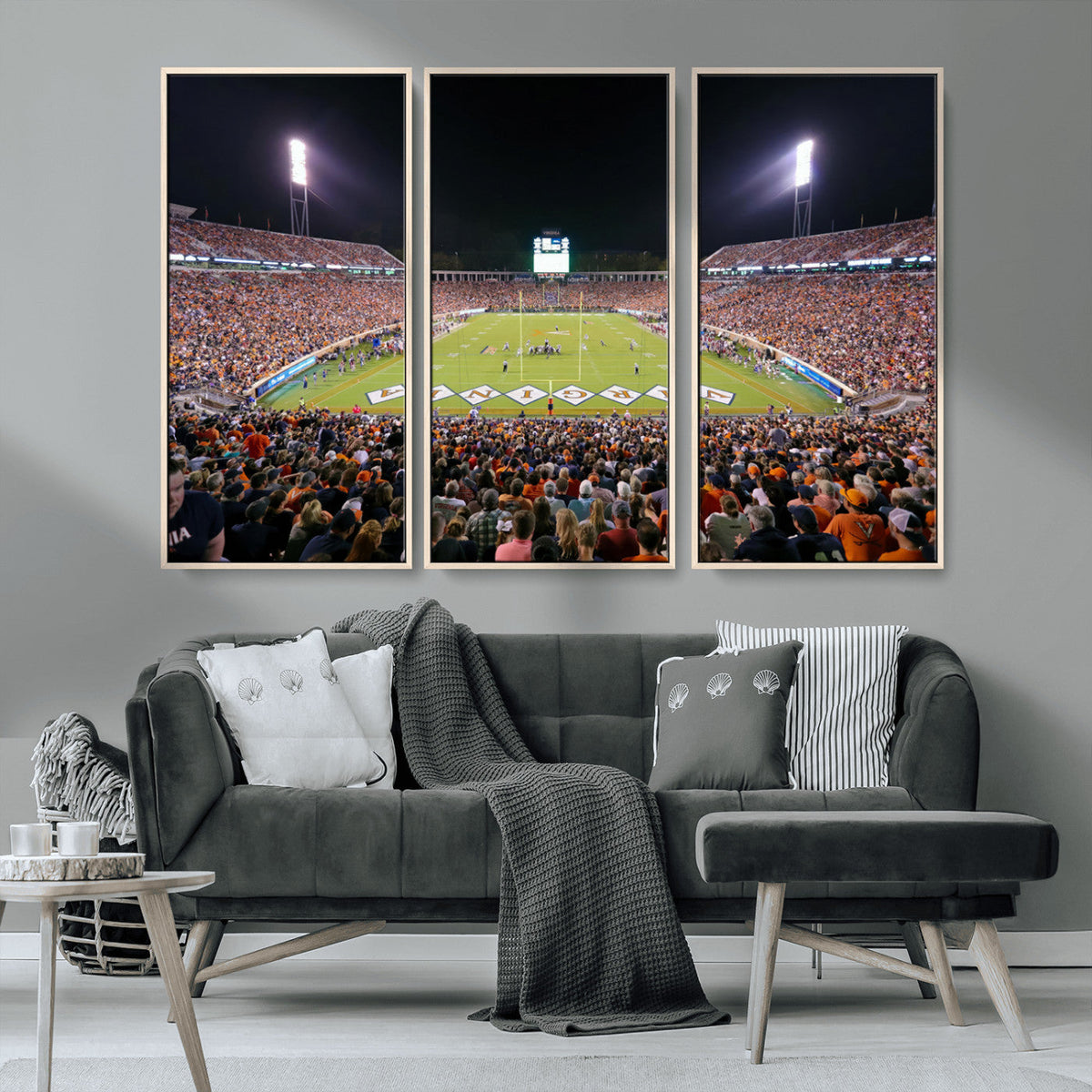 Virginia Cavaliers Football Team Print - Charlottesville