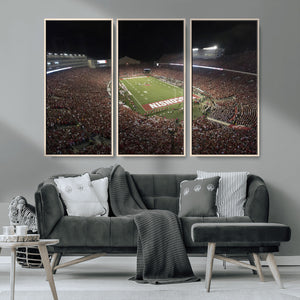 Wisconsin Badgers Football Team Print - Madison Camp Randall