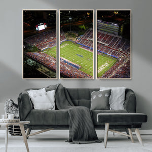 Florida Atlantic University Owls Canvas Print, Football Team