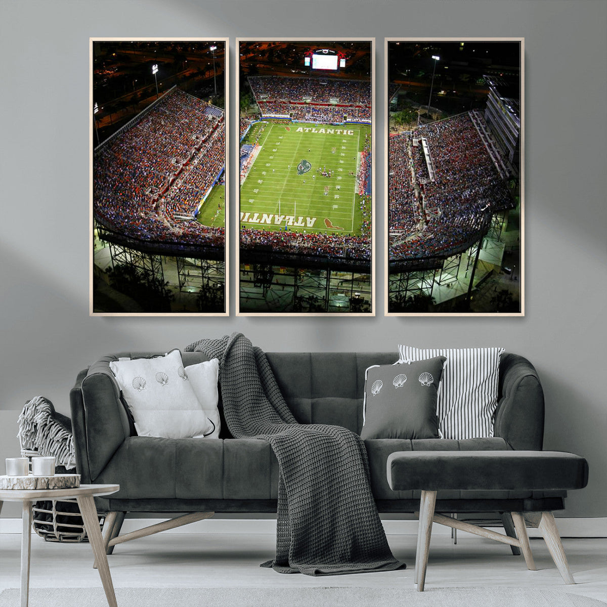 Florida Atlantic University Owls Football Team Print - Boca