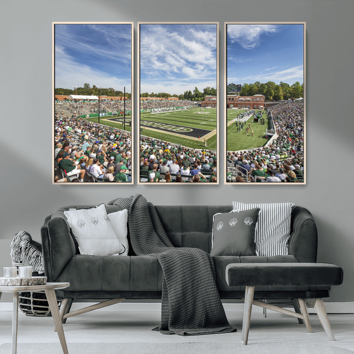 University of Charlotte 49ers Football Team Print -