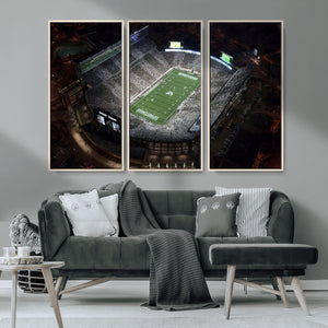 Michigan State Spartans Football Team Print - East Lansing