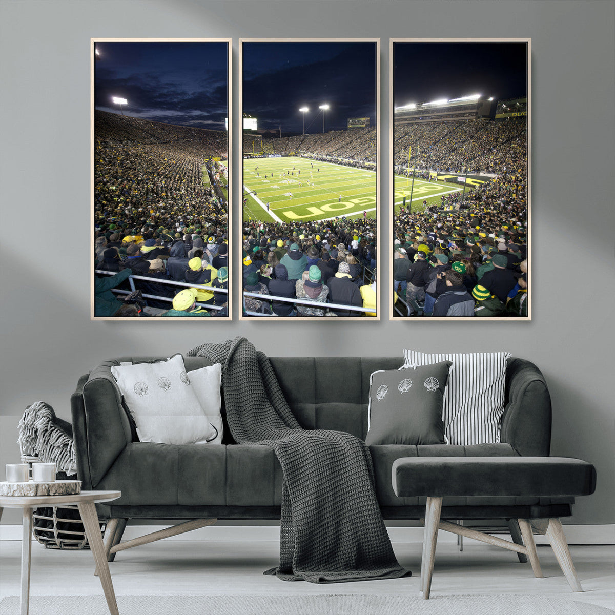 University of Oregon Ducks Football Team Print - Eugene