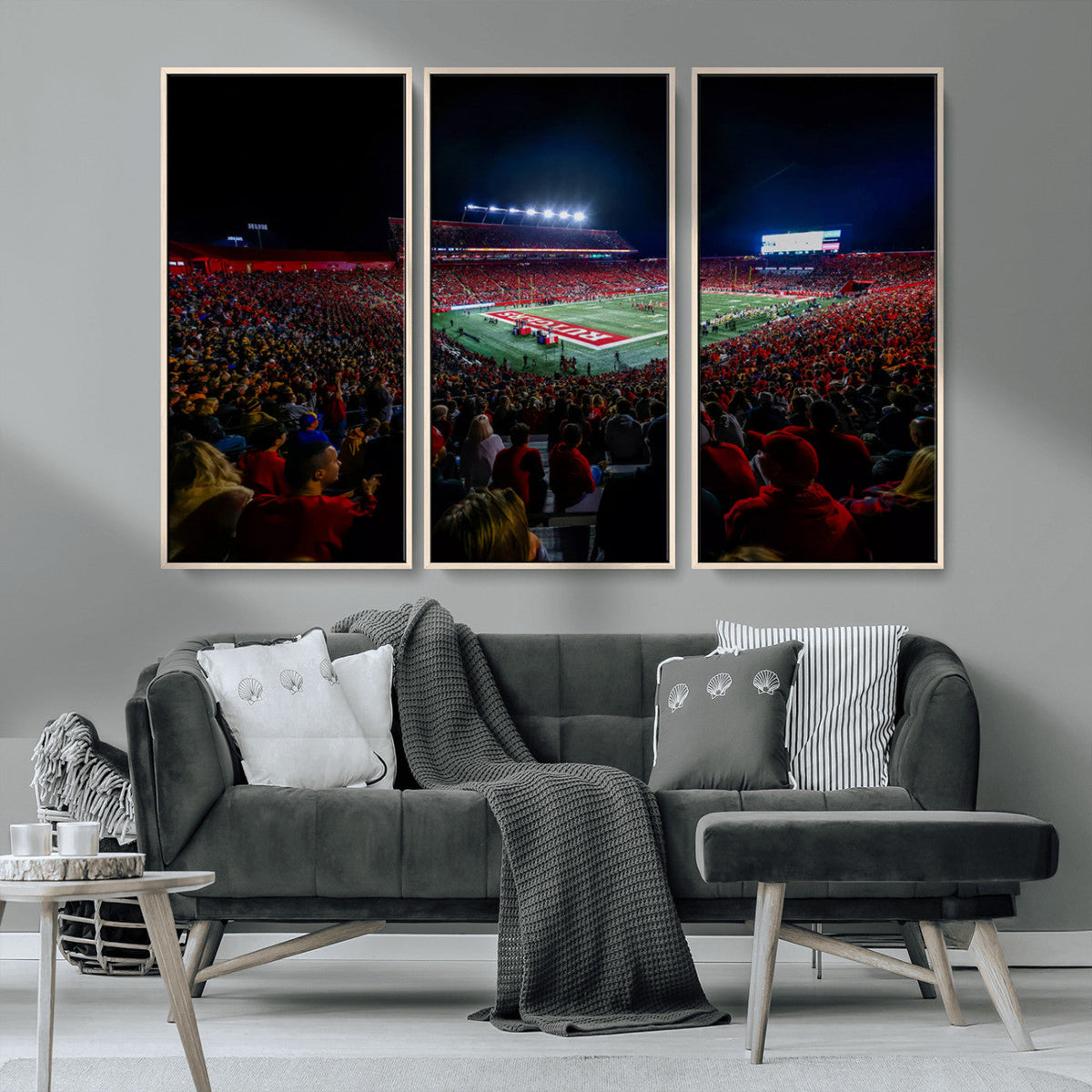 Rutgers Scarlet Knights Football Team Print - SHI Stadium,