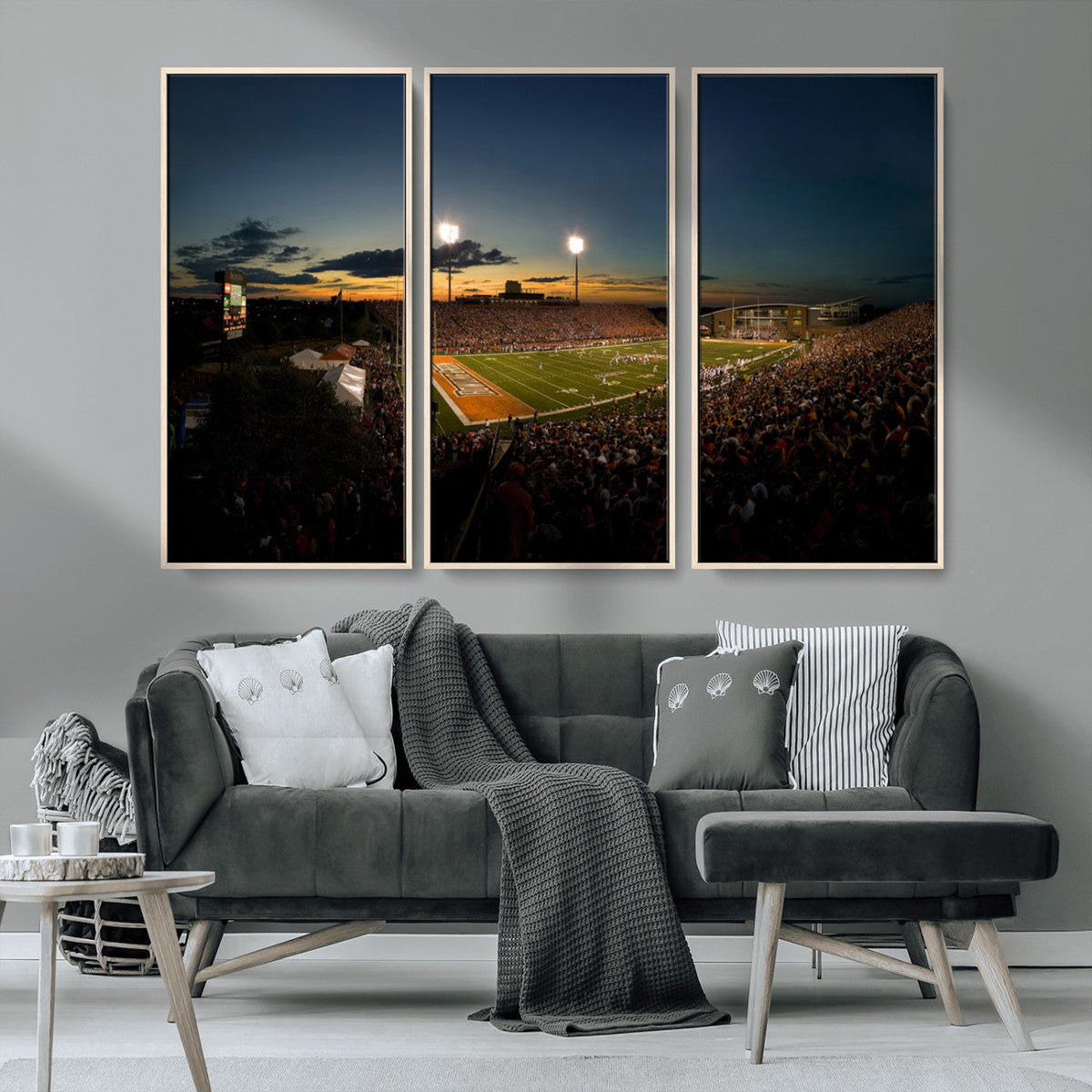 Ball State Cardinals Football Team Print - Muncie Scheumann