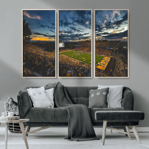 University of Wyoming Cowboys Football Team Print - Laramie