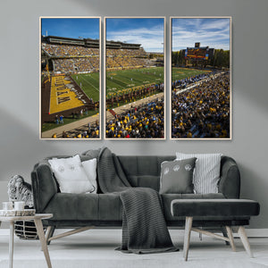 University of Wyoming Cowboys Football Team Print - Laramie