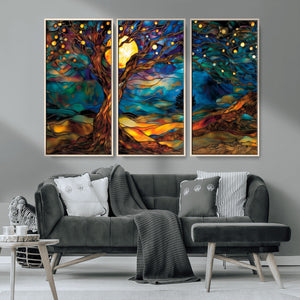 Tree of Life Wall Art - Yggdrasil Tree of Life Canvas Print