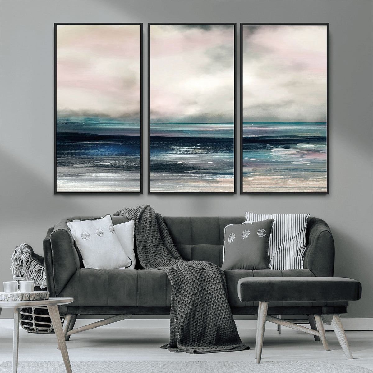 Contemporary Abstract Wall Art Canvas Print