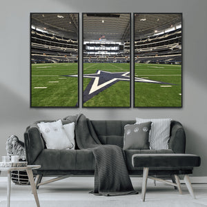 Dallas Cowboys Football Team Print - Arlington AT&T Stadium