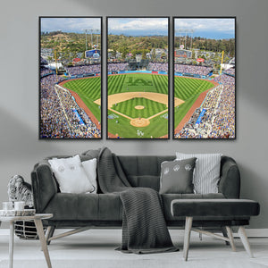 Citi Field Wall Art Print | 3-Panel New York Mets Baseball
